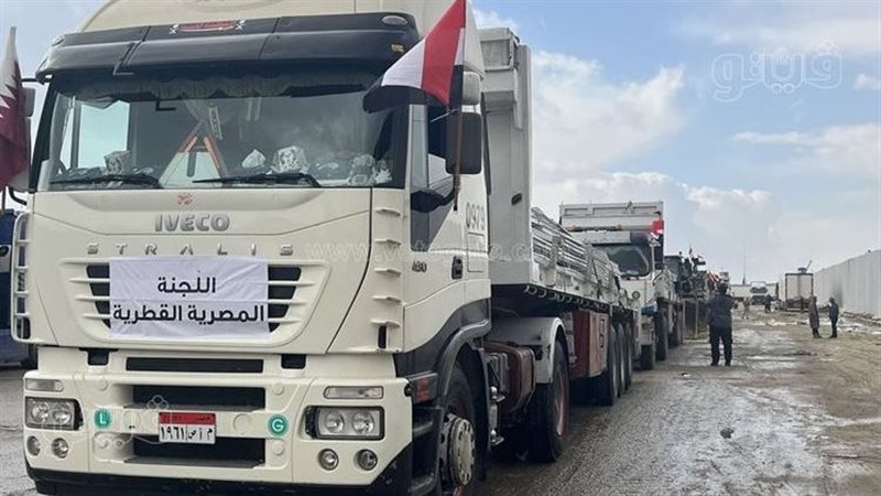 المساعدات إلى غزة