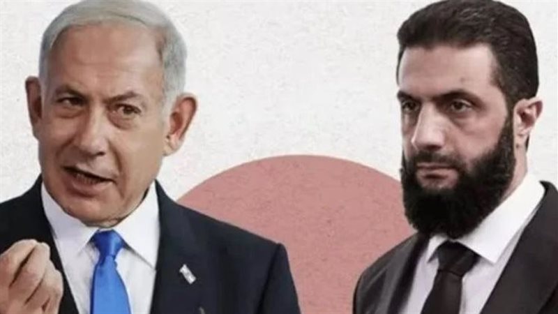 أحمد الشرع ونتنياهو،