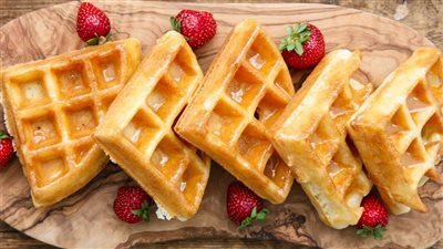 طريقة عمل الوافل، حلوى لذيذة وسريعة التحضير