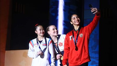 بحضور وزير الرياضة.. اتحاد الجمباز يكرم أبطال العالم للفني والإيقاعي