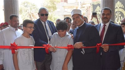 محافظ الغربية يفتتح مسجد قرية خرسيت بعد إحلاله وتوسعته (صور)