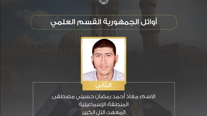 الطالب معاذ أحمد
