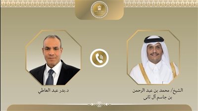 وزير الخارجية يبحث مع نظيره القطري تطورات الأوضاع في قطاع غزة