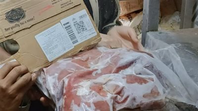 ضبط 11.5 طن من مصنعات اللحوم والدواجن الفاسدة بالجيزة