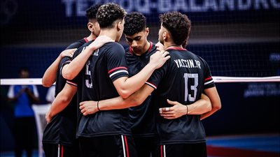 الكرة الطائرة، ترتيب مجموعة منتخب مصر في بطولة العالم للشباب