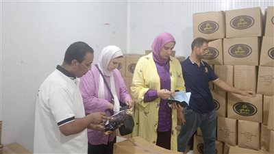 التحفظ على 4 أطنان لحوم مصنعة غير مطابقة للمواصفات في حملة بالدقهلية (صور)