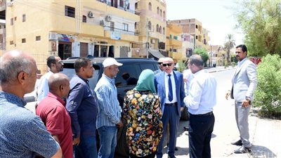 محافظ الأقصر يوجه بإزالة الإشغالات بمنطقة أبو الجود