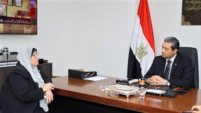 محافظ دمياط يبحث مخطط تطوير طريق رأس البر الغربي مع جهاز تعمير شمال سيناء