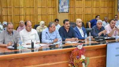  تنفيذي الشرقية يستعرض موقف المتغيرات المكانية وأملاك الدولة والإعلانات 