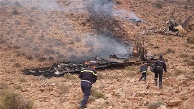 مصرع ضابطين في تحطم طائرة عسكرية مغربية