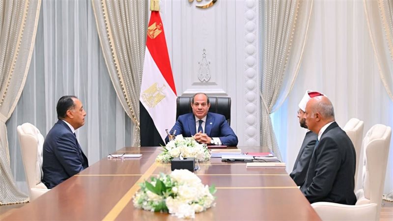 الرئيس السيسي خلال