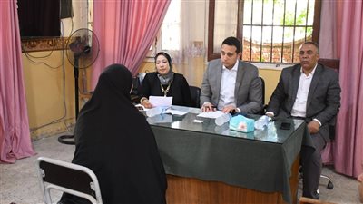 بحث 43 شكوى في لقاءات خدمة المواطنين بقرى ومراكز الفيوم 