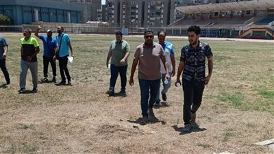 بدء إحلال وتجديد الملعب الرئيسي بستاد أسيوط الرياضي