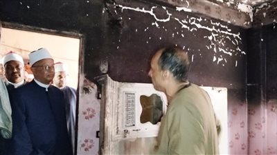 وفد من أوقاف سوهاج يزور برخيل المتضررة من الحرائق