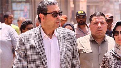 محافظ دمياط يتفقد موقف الأجرة والسوق الحضاري بكفر سليمان