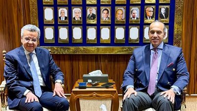 تفاصيل لقاء وزير الشئون النيابية ورئيس الجهاز المركزي للمحاسبات