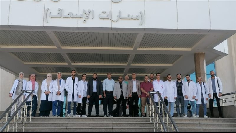 قافلة جامعة الأزهر