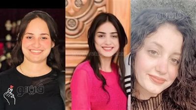 صورة تجمع 3 فتيات ضحايا حادث الطريق الصحراوي بالمنيا 