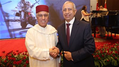 رئيس الأكاديمية العربية يشارك في احتفالية العيد الوطني المغربي بالقاهرة