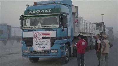 لليوم الخامس، مصر تواصل إغاثة غزة بقوافل زاد العزة