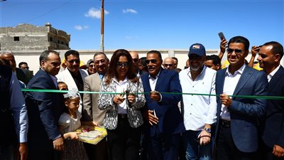 وزيرة التنمية المحلية تفتتح مجزر مدينة الحمام المطور بتكلفة 35 مليون جنيه