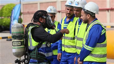 اختتام دورة التعامل الآمن مع الأماكن المغلقة بشركة الصرف الصحي بالإسكندرية