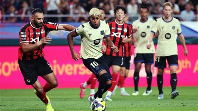 برشلونة يتقدم على رايو فاليكانو بهدف لامين يامال في الشوط الأول