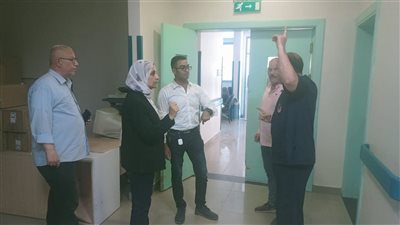 وكيل وزارة الصحة الجديد بالفيوم يتفقد مركز غسيل الكلى بالمستشفى العام 