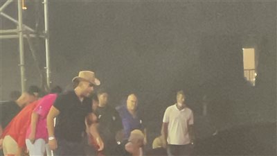 محمد رمضان يعلن وفاة أحد العاملين بحفل الساحل والأمن يضبط المتهمين (صور)