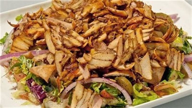 الشاورما بالفراخ