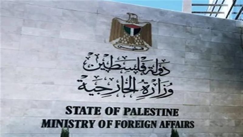 وزارة الخارجية الفلسطينية،