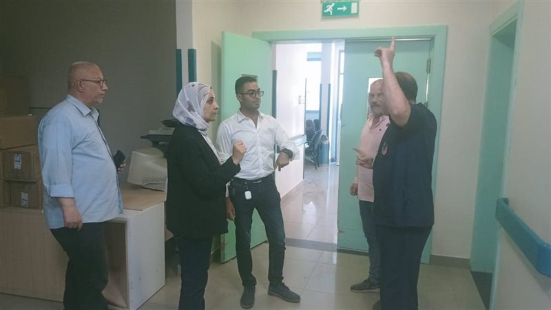 جولة وكيل وزارة الصحة