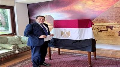 انتخابات مجلس الشيوخ 2025، توافد المصريين على مركز الاقتراع في ألبانيا