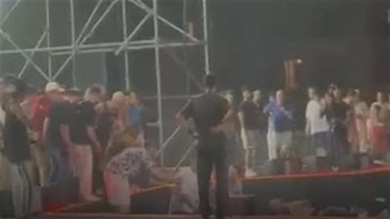 انفجار حفل محمد رمضان،