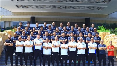 32 حكما يشاركون في اليوم الأول بمعسكر حكام النخبة استعدادا للدورى الممتاز