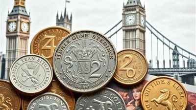 سعر الإسترليني في البنوك المصرية خلال تعاملات اليوم الأحد