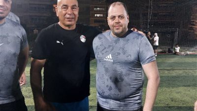الكابتن حسام حسن يشارك في منافسات اليوم الرياضي بغرب الإسكندرية 