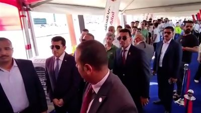 وزير الرياضة يدلي بصوته في أول أيام انتخابات مجلس الشيوخ (فيديو)