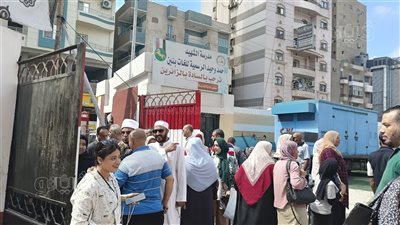 إقبال كبار السن على لجان انتخابات الشيوخ في الشرقية (صور)