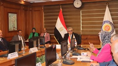 أمين الأعلى للجامعات يترأس اجتماع مجلس شئون الدراسات العليا والبحوث