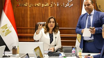 وزيرة التنمية المحلية تتابع انتخابات مجلس الشيوخ مع المحافظين 
