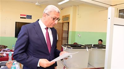 وكيل النواب عقب تصويته بانتخابات مجلس الشيوخ: واجب وطني وحق دستوري