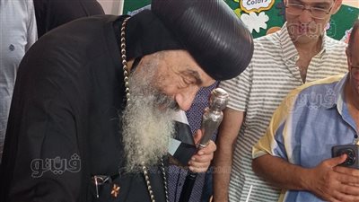 مطران بورسعيد يدلي بصوته في انتخابات مجلس الشيوخ ويوجه رسالة للمواطنين (فيديو وصور)