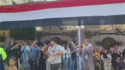 احتفالات أمام لجان انتخابات الشيوخ بالدقهلية (صور)