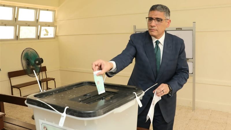 محافظ الجيزة يدلي