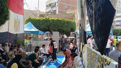 إقبال من الناخبين على التصويت في انتخابات الشيوخ بالقنطرة غرب في الإسماعيلية (صور) 