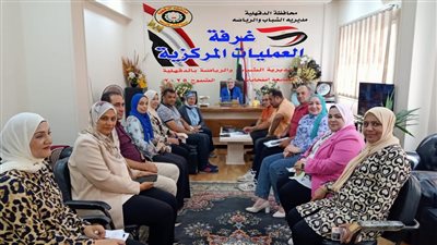 وكيل رياضة الدقهلية تتابع اللجان الانتخابية بمراكز الشباب (صور)