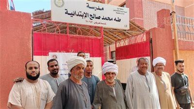 ظهور مميز للزي الصعيدي في لجان انتخابات مجلس الشيوخ بأسوان (صور) 