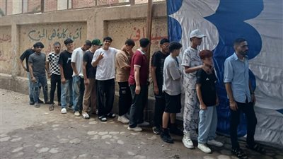 مشاركة شبابية ملحوظة بانتخابات الشيوخ في شبرا الخيمة 