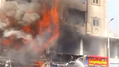 بالاسماء.. 10 مصابين فى انفجار 7 اسطوانات غاز بمحل كشرى فى المنوفية